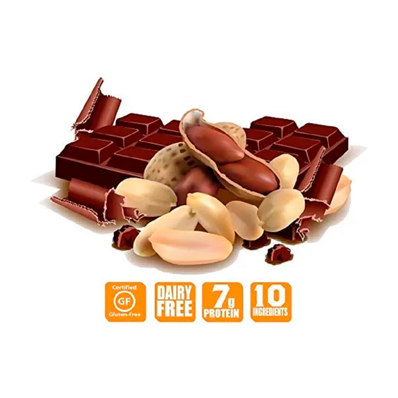 Barra Bonk Breaker Energia Manteq Mani y Chocolate