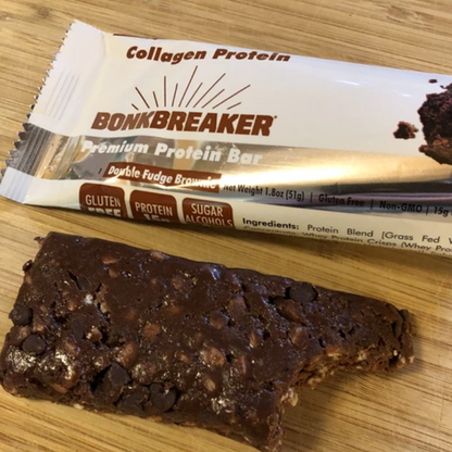Barra Bonk Breaker Proteina Double Fudge Brownie